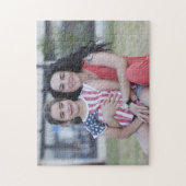 自分の横向パーソナライズされたきの写真を作成する ジグソーパズル (縦)