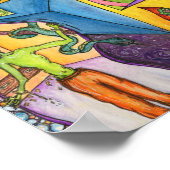 自分の次元に飛び込む ポスター (角)