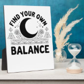 自分の残高バンダナを見つける フォトプラーク (側面)