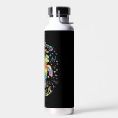 自分の殻に入った虹の亀の自閉症を喜ぶ ウォーターボトル (左面)