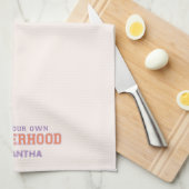 自分の母性に気を付けろ キッチンタオル (四つ折り)