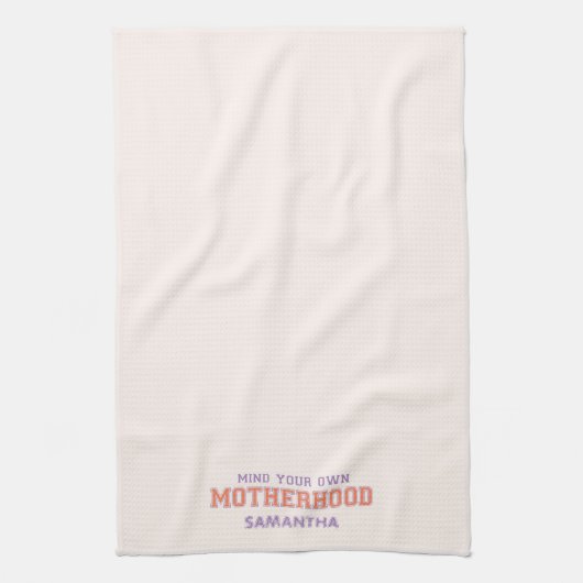自分の母性に気を付けろ キッチンタオル (縦)