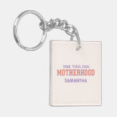 自分の母性に気を付けろ キーホルダー (正面左)