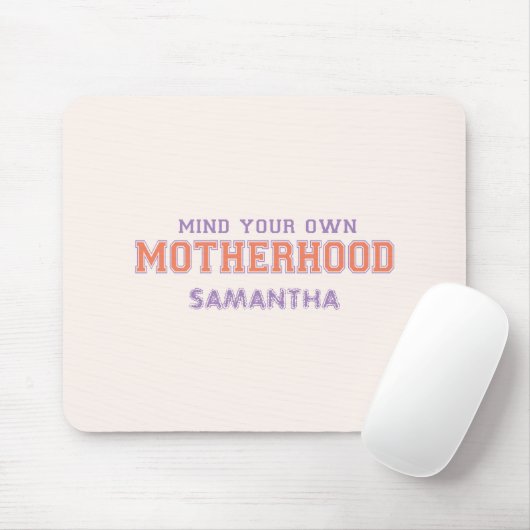 自分の母性に気を付けろ マウスパッド (マウス)