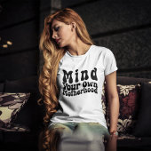 自分の母性を気にする Tシャツ