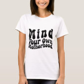 自分の母性を気にする Tシャツ (正面)