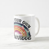 自分の母性、母の日の贈り物、1/2 コーヒーマグカップ (正面右)