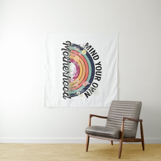 自分の母性、母の日の贈り物、1/2 タペストリー (インサイチュ(横))