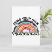 自分の母性、母の日の贈り物、1/2 招待状 (スタンド正面)