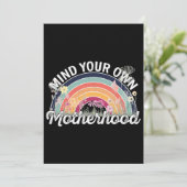 自分の母性、母の日の贈り物、2/2 サンキューカード (スタンド正面)