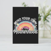 自分の母性、母の日の贈り物、2/2 サンキューカード (スタンド正面)