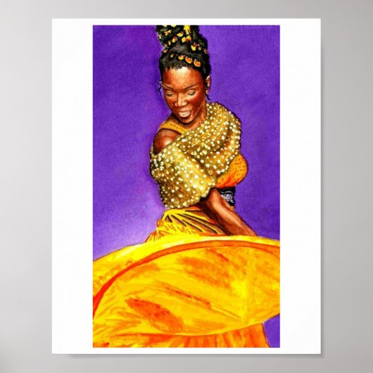 自分の水彩画ポスター ポスター (正面)