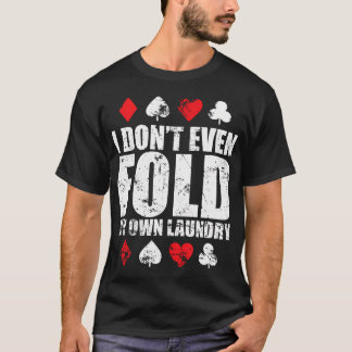 自分の洗濯物すら畳まない Tシャツ