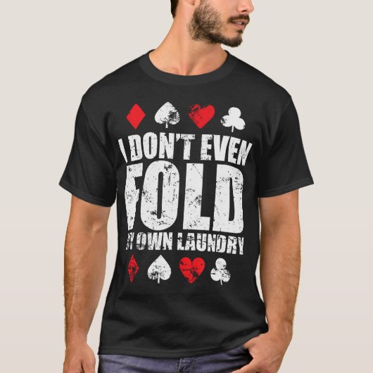 自分の洗濯物すら畳まない Tシャツ (正面)