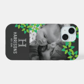 自分の父の日の写真を作成する iPhone 15ケース (裏面横)