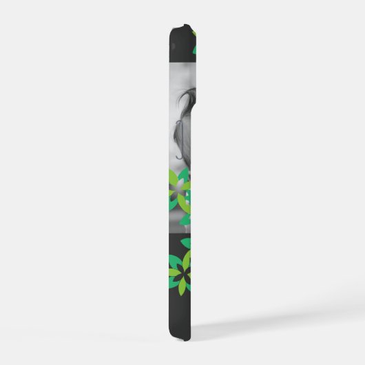 自分の父の日の写真を作成する iPhone 15ケース (右側面)