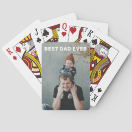 自分の父の日の写真を作成パーソナライズされた トランプ