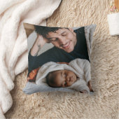 自分の父の日写真を作成する クッション (ブランケット)