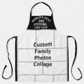 自分の父パーソナライズされたの日の写真を作成するAp エプロン (正面)