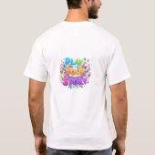 自分の物語を演じろ – 自分の旅を表現しよう Tシャツ (裏面)