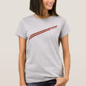 自分の物語を生きるTシャツ - 勇気づけられる大胆な言葉 Tシャツ (正面)