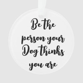 自分の犬が犬考え母様である オーナメント