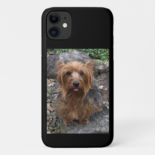 自分の犬の写真を作カスタム成するペットの子犬のケース – マ Case-Mate iPhoneケース (裏面)