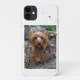 自分の犬の写真を作成カスタムするペットの子犬 iPhone 11 ケース