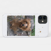 自分の犬の写真を作成カスタムするペットの子犬 Case-Mate iPhoneケース (裏面(横))