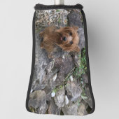 自分の犬の写真を作成カスタムする ゴルフヘッドカバー (回転90)