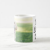 自分の犬の最高のパパペットの写真を作成 コーヒーマグカップ (中央)