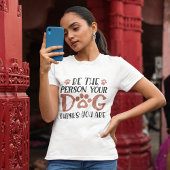 自分の犬考えだ Tシャツ