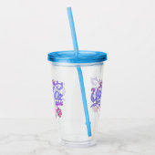 自分の猫になれ考えばれ アクリルタンブラー (左)