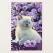 自分の猫写真カスタムを作成する プランナー手帳 (正面)