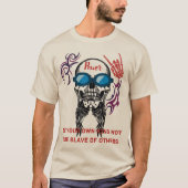 自分の王やる気を起こさせる誕生日 Tシャツ (正面)