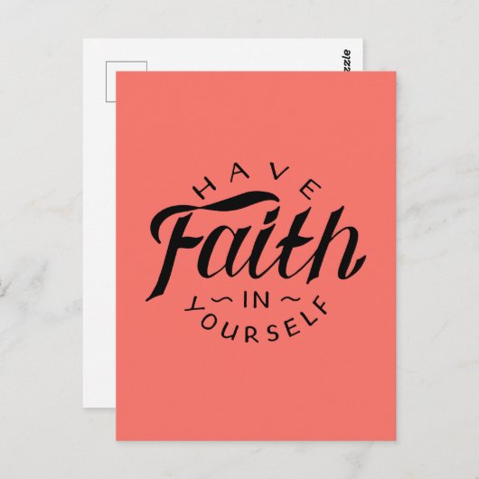 自分の珊瑚を信じる ポストカード (正面/裏面)