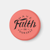 自分の珊瑚を信じる マグネット (正面)