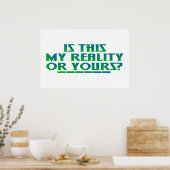 自分の現実 ポスター (キッチン)