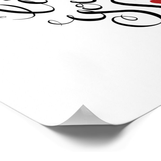 自分の生きる人生を愛する ポスター (角)