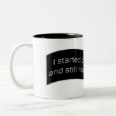 自分の生活 ツートーンマグカップ (左)