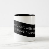 自分の生活 ツートーンマグカップ (中央)