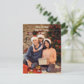 自分の画像クリスマスカードの追加 シーズンカード (スタンド正面)