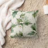 自分の白い母指をエレガント作成する クッション (ブランケット)