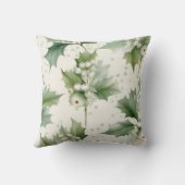 自分の白い母指をエレガント作成する クッション (裏面)