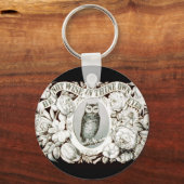 自分の目で賢くないクリスチャン・アート1872 キーホルダー (正面)