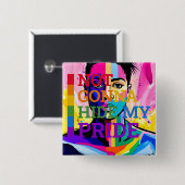 自分の真正性を受け入れるオーナメント 缶バッジ (正面&裏面)