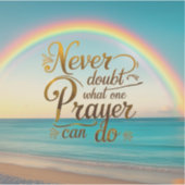 自分の祈りの言葉にできること シール (正面)