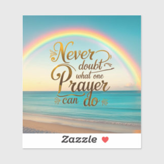 自分の祈りの言葉にできること シール