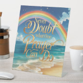 自分の祈りの言葉にできること 台座サイン (インサイチュ)