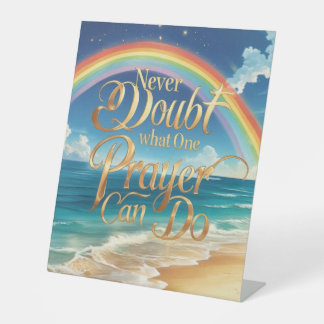 自分の祈りの言葉にできること 台座サイン